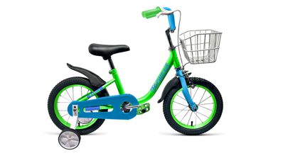 Biciclet FORWARD BARRIO 14 14 1 ск. зеленый