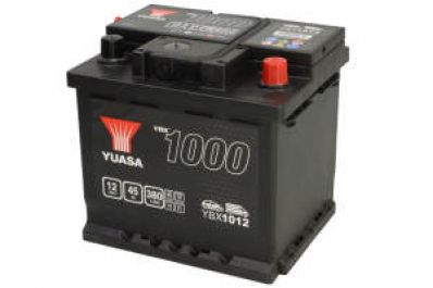 YUASA YBX1012 12V 45Ah 380A R 207/175/190 B13