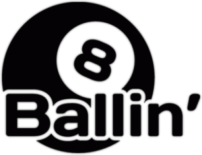 Sticker pentru automobil "8 Ballin"