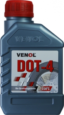 Тормозные жидкости VENOL DOT-4 0.455л