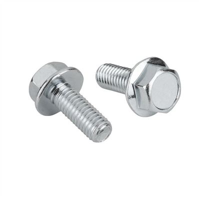 Bolt 8x20 109 otel zincat cu flansa