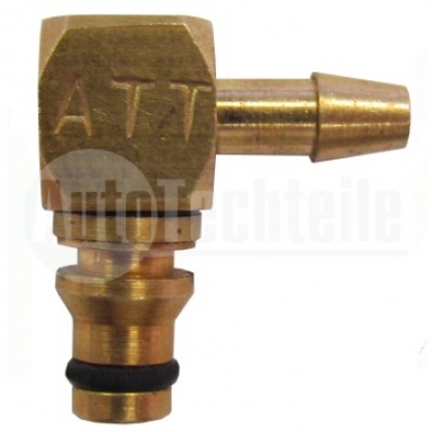 AUTOTECHTEILE Furtun de retur MB Sprinter/Vito OM611 CLIPS în formă de L.