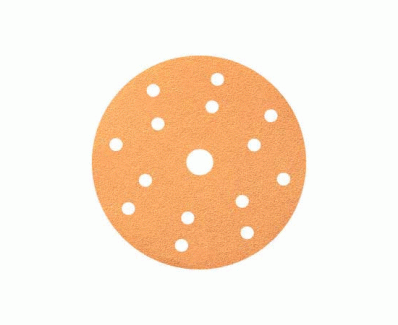 ШЛИФОВАЛЬНАЯ БУМАГА TROTON 15MM 6 OТВ. P-150