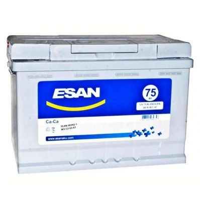 ESAN Europe 12V 6СТ-75Ah E 650A B13 190/276/175 dreapta