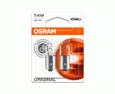 BEC AUTO OSRAM 3893-02B 4W 12V BA9S T4W