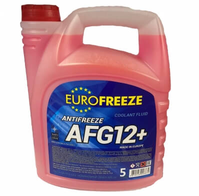 Antigel EuroFreeze -35 G12 4L. (roșu)