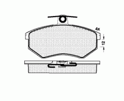 DBS2079 (SP110) (SP176) (T5051) VW CADDY,GOLF III,PASSAT III