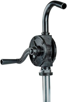 Pompă rotativă pentru pomparea uleiului și a combustibilului dintr-un butoi