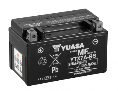 12V 6-6.3Ah 105A Yuasa MF VRLA (+-) (150*87*94)