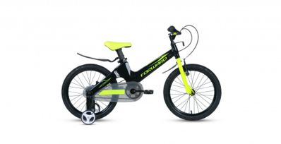 Biciclete FORWARD COSMO 14 14 1 ск. черный/зеленый
