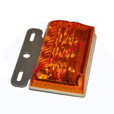 Degajare laterală dreptunghiulară galbenă cu prindere