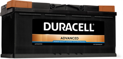 100Ah 820A Duracell Advanced (- +) (354/175/190)