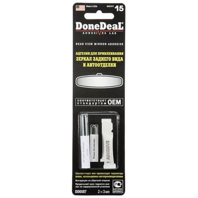 Adeziv pentru montarea oglinzii retrovizoare pe geam