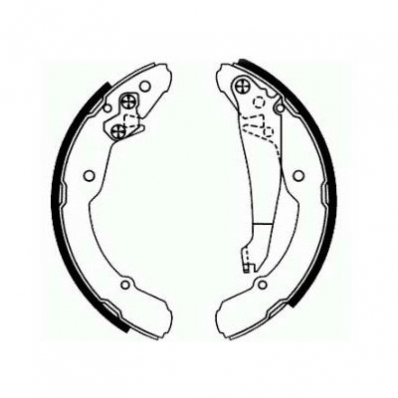 ТОРМОЗНЫЕ КОЛОДКИ SS 545 SMG 031 * VOLKSWAGEN. SKODA,SEAT