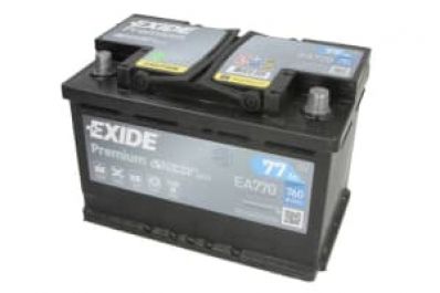 EXIDE EA770 EFB 12V 77Аh 760A P 278/175/190 B13