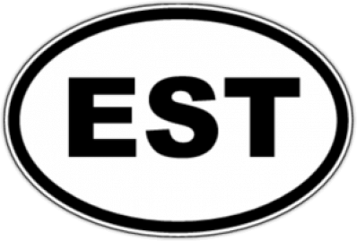 Наклейки на автомобиль "EST - Эстония"