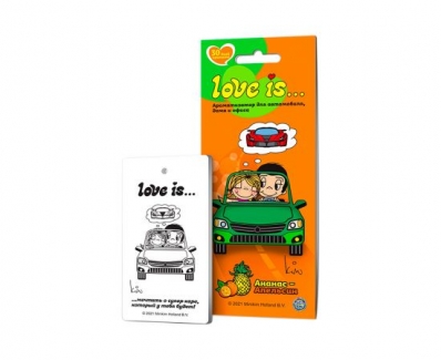 Ароматизатор LOVE IS... - АНАНАС-АПЕЛЬСИН