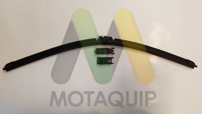 MOTAQUIP perii de sticlă 700mm 1 lucru fixare PINCH TAB (Flat)
