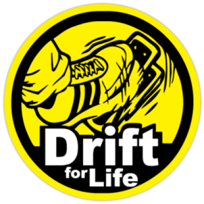 Виниловая наклейка "Drift for Life"