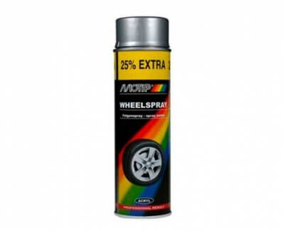 04007 Wheel Sprey Silver 500ml