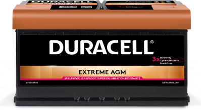 92Ah 850A AGM Duracell Extreme (- +) (354/175/190)