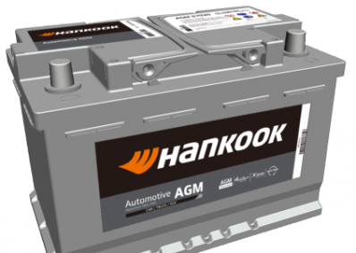 Hankook AGM 57020 12V 70.0A/h 760A 277/174/190 правый