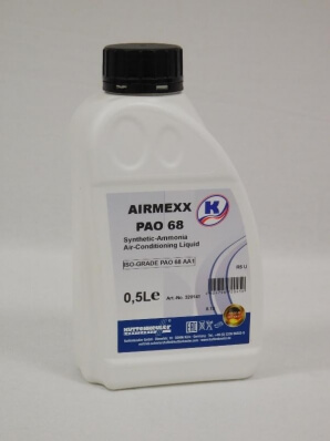 Kuttenkeuler Airmex Poa 68 Klimaanlagen-Fluid Синтетическая аммиачная жидкость для кондиционеров 0.5L