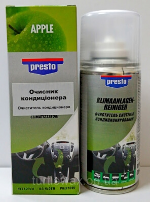 217883 prep. dezorizat p/u auto apple 150ml