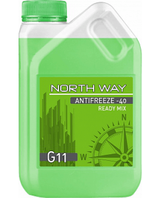 Antigel NORTH WAY- 40 1l (green)