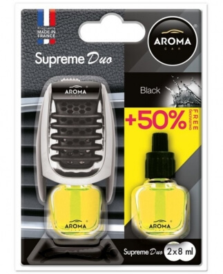 Aroma Car Supreme Duo (black) Ароматизатор