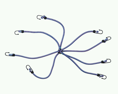 Frânghie legată bagaj 1 bucată L=150 cm D=10 mm