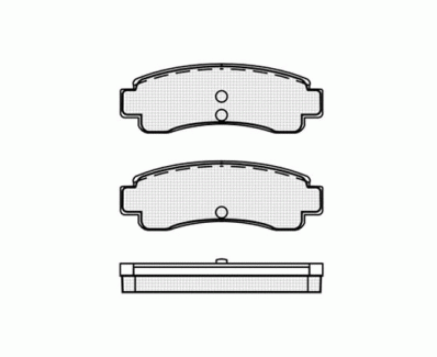 КОЛОДКИ DBS3129 T3045 NISSAN SUNNY N13, N14 ЗАД