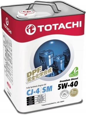 Totachi Premium Diesel 5W-40 6L