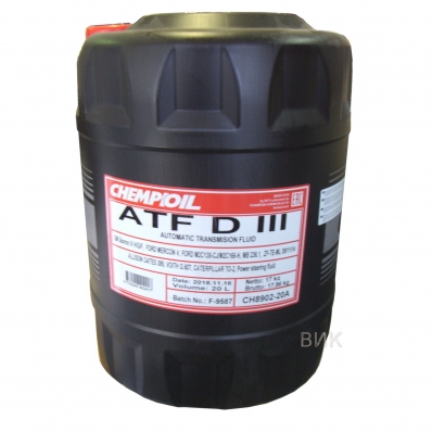 Ulei de transmisie Chempioil ATF D-II 20L
