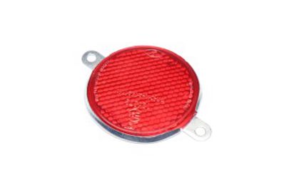 Reflector fi 80 cu șurub M5 (rotund roșu)