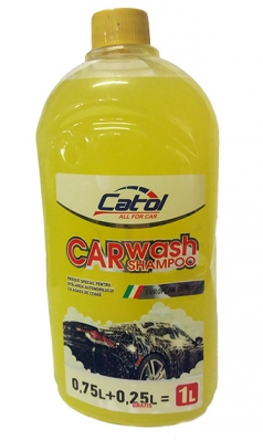 АВТОМОБИЛЬНЫЙ ШАМПУНЬ+ПОЛИРОЛЬ CATOL LUX 1 L