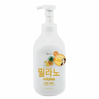 GRASS Gel de dus ananas si lapte MILANA 750 ml