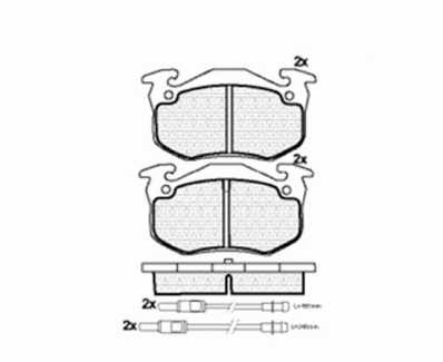 PLACUTE FRANA DBS2034 SP190 SP385 T6028