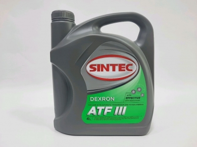 SINTEC Масло ATF III Dexron 4л