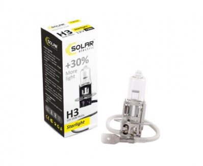 Solar H3 12V 55W PK22s Starlight