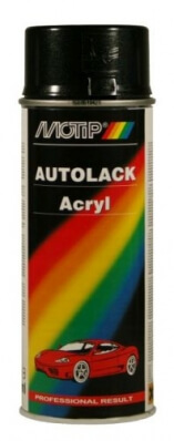 АЭРОЗОЛЬНАЯ КРАСКА MOTIP 51024 BLACK MET AUTOLACK 400ML