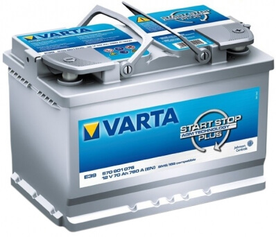 Varta Silver Dynamic AGM E39 (570 901 076)