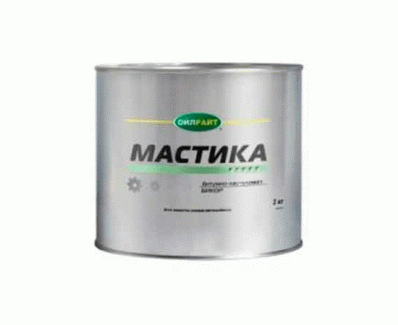 МАСТИКА OIL RIGHT БИКОР 2 КГ ЖЕСТ. БАНКА