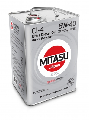 MITASU 5W40 ULTRA DIESEL CI-4 6L