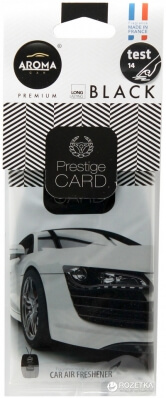 Aroma car Prestige card negru