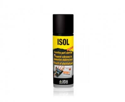 Atas Isol Protecția pieselor electrice, curățarea contactelor 200ml.