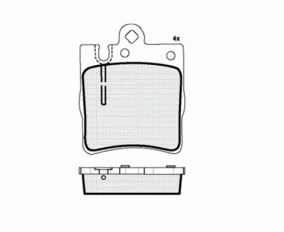 DBS2341 SP466 T1152 MERCEDES C-CLASS W 203, E-CLASS W-210