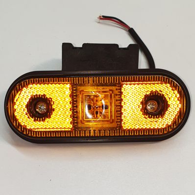 Adiţional lumină de degajare LED 4 12-24V (galben)