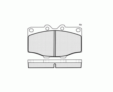PLACUTE FRANA DBS3002 SP205 T0882