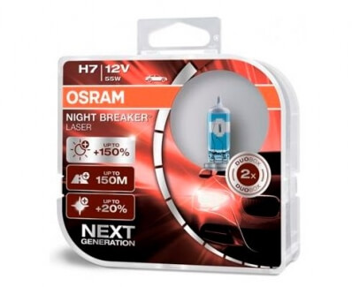 64210 NL 150% H7 12V 55W Bec